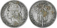 Belgian Congo Franc 1925 Coin, Copper-nickel, KM:21 S 91.62 元  ＋  41.42 元 运费