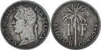 Belgian Congo Franc 1923 Coin, Copper-nickel, KM:21 SS 91.62 元  ＋  41.42 元 运费