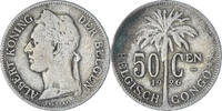 Belgian Congo 50 Centimes 1926 Coin, Copper-nickel, KM:23 SS 91.62 元  ＋  41.42 元 运费