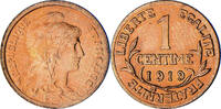 France Centime Coin, Dupuis, Paris, Bronze, KM:840, Gadoury:90 -
