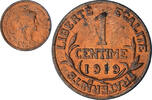 France Centime Coin, Dupuis, Paris, Bronze, KM:840 -