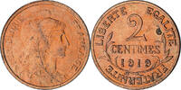 France 2 Centimes Coin, Dupuis, Paris, Bronze, KM:841 -