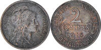 France 2 Centimes Coin, Dupuis, Paris, Bronze, KM:841 -