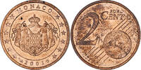 Monaco 2 Euro Cent Rainier III, Paris, Copper Plated Steel -