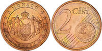 Monaco 2 Euro Cent Rainier III, Paris, Copper Plated Steel -