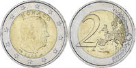 Monaco 2 Euro Albert II, Paris, Bi-Metallic, Gadoury:MC 195 -