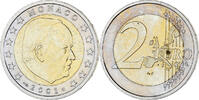 Monaco 2 Euro Rainier III, Paris, Bi-Metallic, Gadoury:MC179 -