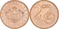 Monaco 2 Euro Cent Rainier III, Paris, Copper Plated Steel -