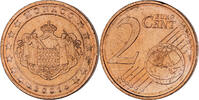 Monaco 2 Euro Cent Rainier III, Paris, Copper Plated Steel -