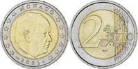 Monaco 2 Euro Rainier III, Paris, Bi-Metallic -