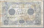 France 5 Francs Banknote, 5 F 1912-1917 ''Bleu'', 1916-09-18 -
