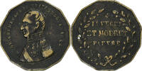 France Medaille Le Maréchal Drouet D’Erlon, Reims, Brass -