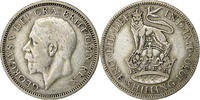 Great Britain Shilling George V, Silver, KM:833 -