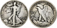 United States Half Dollar Walking Liberty, U.S. Mint, Silver -