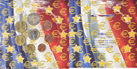 France Euro-Set FDC, (No Composition) -