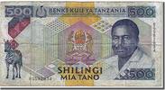 Tanzania 500 Shilingi Banknote -