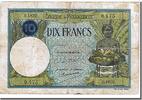 Madagascar 10 Francs 1937 Banknote S+ 275.70 元  ＋  41.42 元 运费