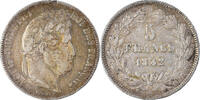 France 5 Francs Coin, Louis-Philippe, Strasbourg, Silver -