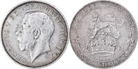 Great Britain Shilling Coin, George V, Silver, KM:816 -