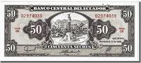 Ecuador 50 Sucres Banknote, 1988-11-22 -