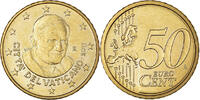 VATICAN CITY 50 Euro Cent Rome, BU, Brass, KM:387 -