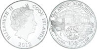 Cook Islands 10 Dollars Coin, Elizabeth II, Mint of Norway, Silver -