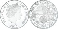 Cook Islands 10 Dollars Coin, Elizabeth II, Mint of Norway, Silver -