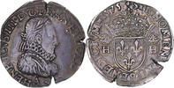 France Teston, 3e type au col fraisé Coin, Henri III, Paris -