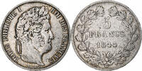 France 5 Francs Louis-Philippe, Lille, Silver, Gadoury:678a -