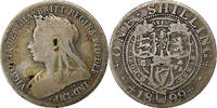 Great Britain Shilling Victoria, Silver, KM:780 -