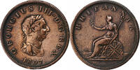Great Britain 1/2 Penny 1807 George III, Copper, KM:662 SS 668.96 元  ＋  41.42 元 运费