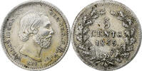 Netherlands 5 Cents William III, Silver, KM:91 -