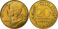 France 20 Centimes Marianne, Paris, BU, Aluminum-Bronze -