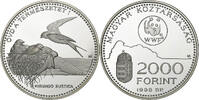 Hungary 2000 Forint Budapest, Proof, Silver, KM:730 -