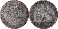 Belgium 2 Centimes Coin -