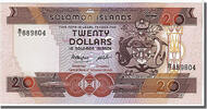 Solomon Islands 20 Dollars Banknote, KM:16a -