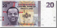 Swaziland 20 Emalangeni Banknote, 2010-09-06 -