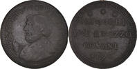 ITALIAN STATES 2-1/2 Baiocchi Coin, PAPAL STATES, Pius VI, Roma -