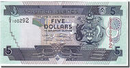 Solomon Islands 5 Dollars Banknote -