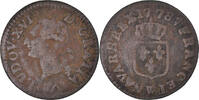 France Liard Coin, Louis XVI, Liard, Lille, Copper -