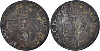 Spanish Netherlands Liard, 12 Mites Coin, Flanders, Charles II, Bruges -