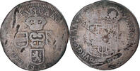 Spanish Netherlands Liard, 12 Mites Coin, Flanders, Charles II, Bruges -
