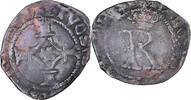 Spanish Netherlands Double Mite Coin, Charles Quint, Anvers -