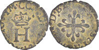 ITALIAN STATES Liard au H couronné Coin, Delfino Tizzone -