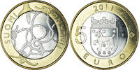 Finland 5 Euro Provinces - Tavastia, Vantaa, Bi-Metallic, KM:161 -