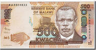 Malawi 500 Kwacha Banknote, KM:61 -