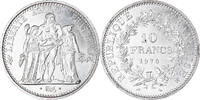 France 10 Francs Coin, Hercule, Paris, Silver, KM:932 -