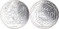 France 10 Euro UEFA Euro 2016, Monnaie de Paris, Silver -