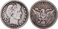 United States Quarter Coin, Barber Quarter, U.S. Mint, Philadelphia -