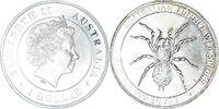 Australia 1 Dollar, 1 Oz Coin, Elizabeth II, Australian Funnel-Web Spider -